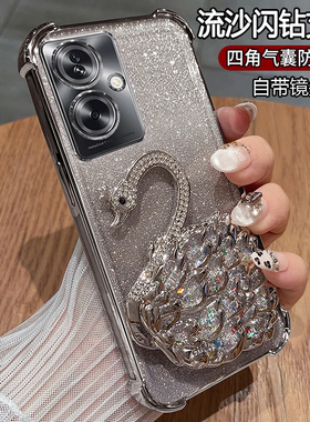 适用oppoa2手机壳oppo保护A2硅胶套5G带镜头膜全包PJB110气囊防摔opa透明25g新款0pp0女款oppopjb带支架流沙