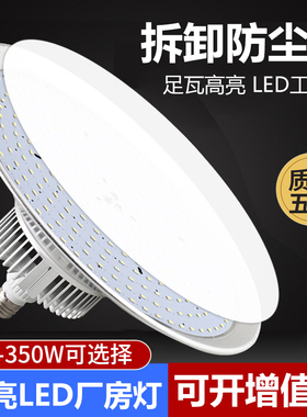超亮节能灯led灯泡40W100wW工厂灯车间厂房灯室内照明灯200W工矿