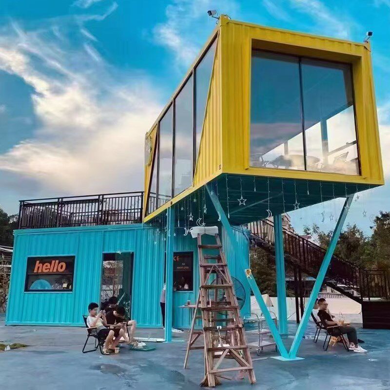 住人移动集装箱房定制房子真房成品集成房屋简易活动板房家用厨房
