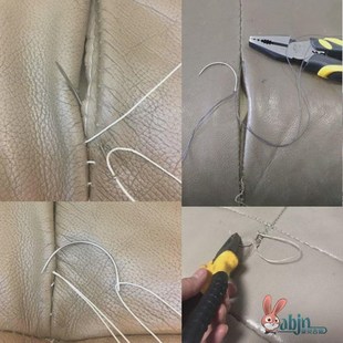 缝皮革沙发修补针线手工针三角针皮革皮具手缝针皮具缝针缝纫
