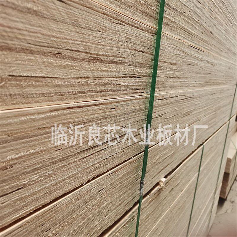 包装箱用大尺寸单板层积材多层顺向杨木胶合板免熏蒸木方
