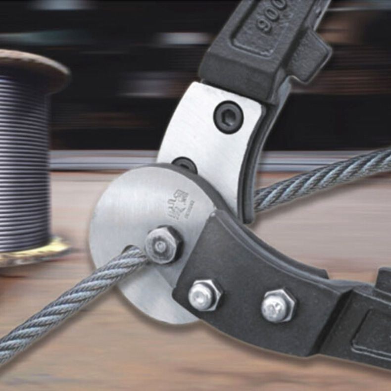 鹰之印 双色防滑手柄重型钢丝绳剪 断线钳 钢索钳 剪线钳 钢丝钳