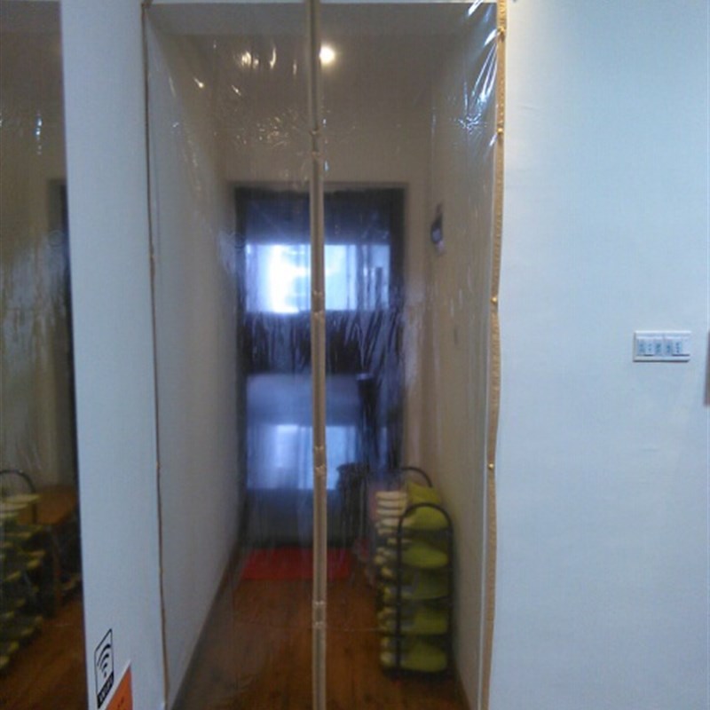 塑料门帘pvc软门帘透明磁性空调门帘防风保暖防蚊厨房防油烟隔断