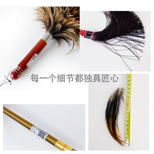 鸡毛掸子家用除尘禅子加厚可伸缩不掉毛汽车用扫灰家务清洁毯子