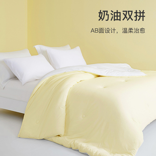 舒飘儿奶盖被春秋被超软发热被子冬被加厚防螨被芯空调被