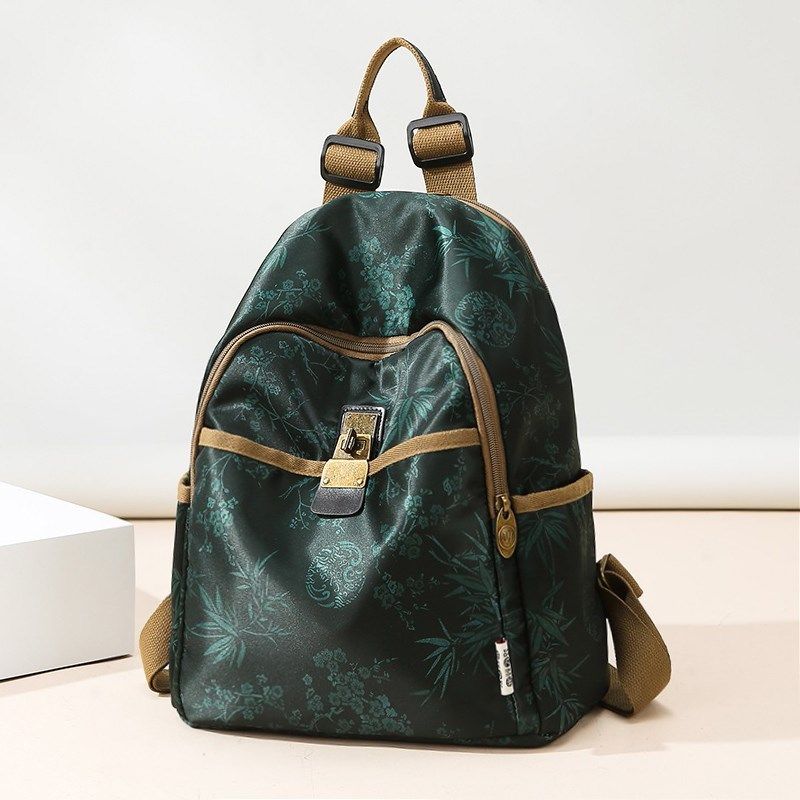 双肩包女2024新款潮旅行牛津布背包大容量女士百搭时尚帆布包书包,箱包皮具/热销女包/男包,双肩背包,淘宝优惠券,粉丝福利购,淘宝优惠卷