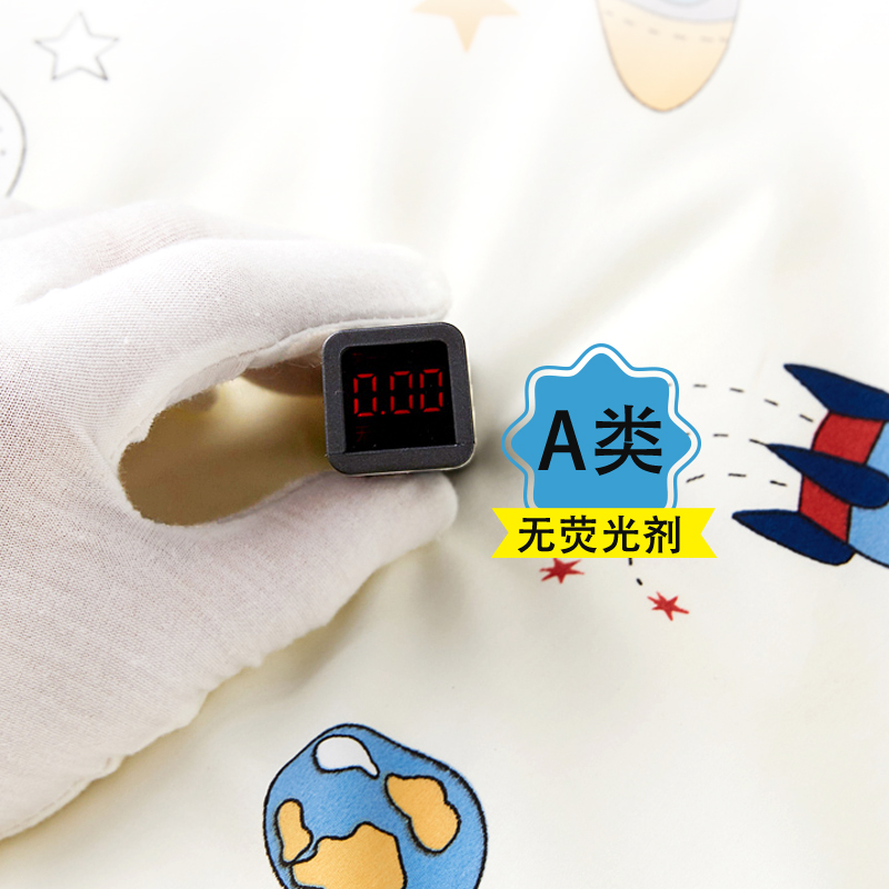 A类纯棉儿童被套 单件卡通1.2米床幼儿园婴儿宝宝被罩1.5x2m单人