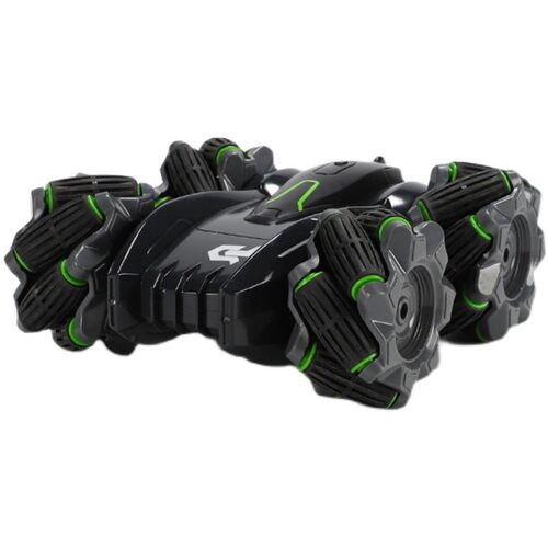 儿童充电遥控翻滚特技赛车双面旋转耐摔漂移四驱万向攀爬越野车