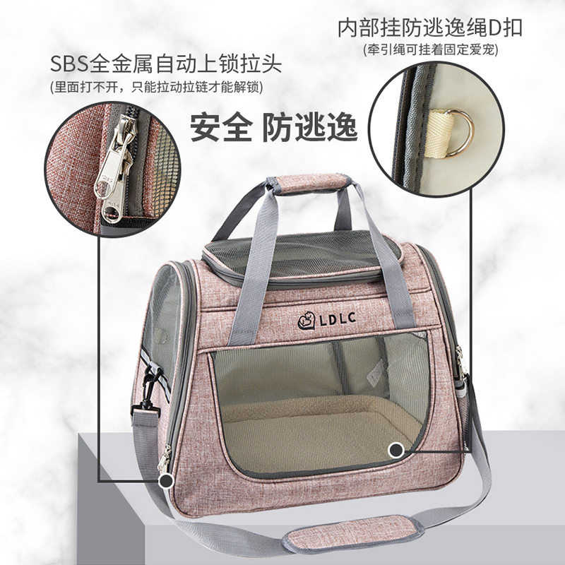 便携宠物包c狗包包泰迪外带包单肩背包猫包狗笼狗窝狗拧包手提包