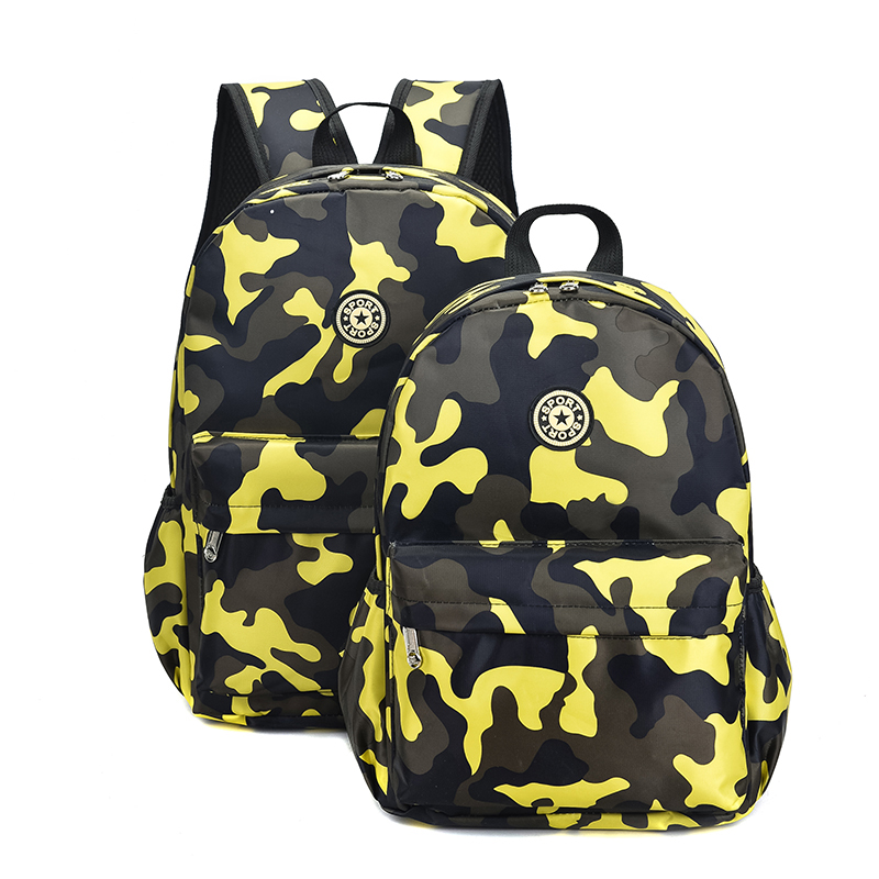 书包小学生男童女儿童1-3年级旅行背包迷彩旅游韩版幼儿园双肩潮