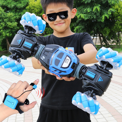 手势感应变形遥控汽车扭变控制超大高速越野四驱特技翻转儿童玩具