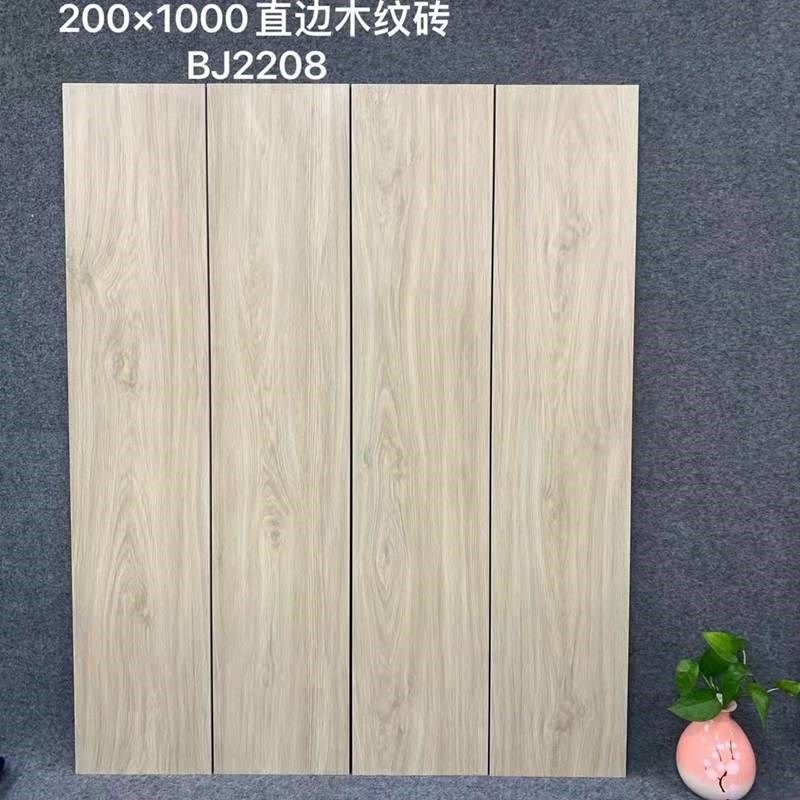 原木风木纹2001000客厅卧室防滑地板砖仿实木地砖哑光木纹条