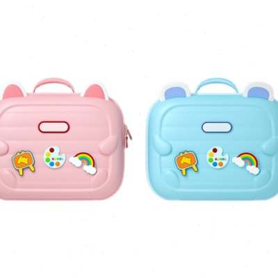 科物酷新款文具彩笔套装儿童幼儿园E可水洗卡通绘画画笔工具收纳