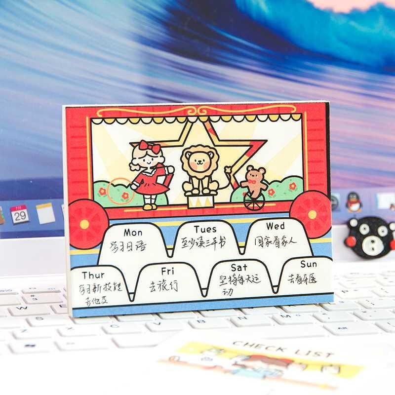 便签本可爱卡通学生记事小z本子少女心便利贴小清新打卡计划
