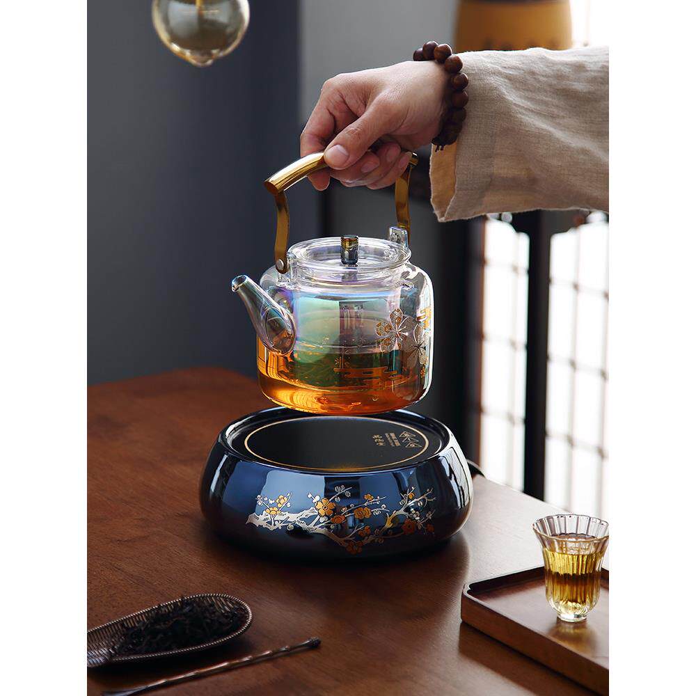 品陶堂静音电陶炉莺歌茶炉烧水茶炉玻璃壶专用电陶炉无辐射煮茶炉