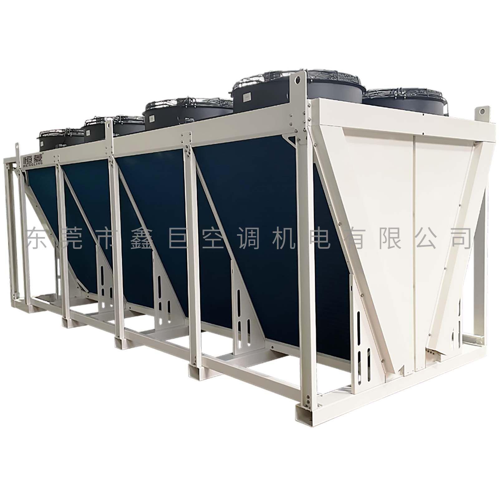 定制200-600KW翅片式液冷干冷器制冷设备工业空调散热器源头厂家