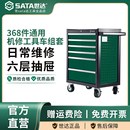 09931 世达368件通车机修汽修工具车带工具组套通用工具综合套装