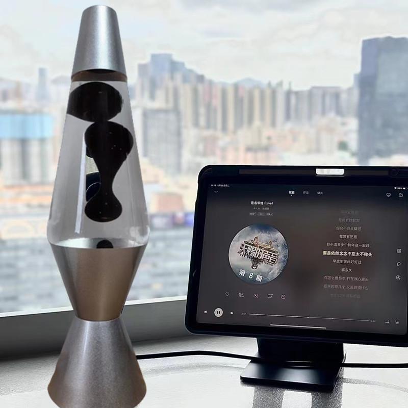 岩浆浮游灯lava lamp火山熔岩灯卧室床头装饰台灯氛围小夜灯蜡灯