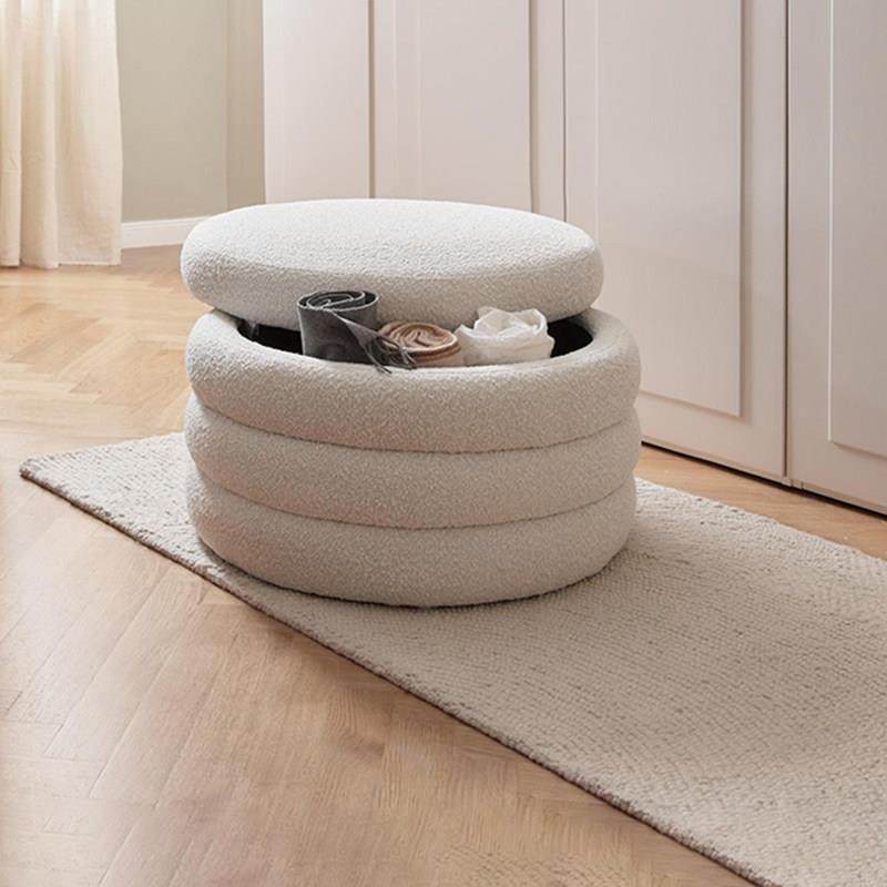 时尚轻奢圆凳储物服装店凳子家用换鞋凳网红床尾凳客厅脚踏搁脚凳,住宅家具,换鞋凳,淘宝优惠券,粉丝福利购,淘宝优惠卷