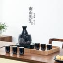 酒具套件 南山先生珐琅彩温酒器黄酒烫酒壶家用恒温酒杯中国风老式