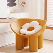 网红大象腿椅子儿童沙发阅读角单人座椅等候区小户型客厅民宿装 饰