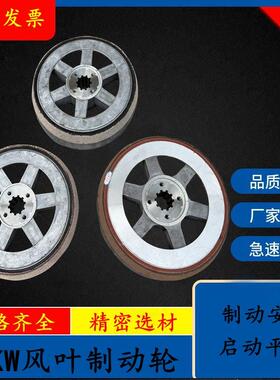 ZD51-4 13KW南京电机风叶制动轮10电动葫芦电机刹车盘/锥形电机配