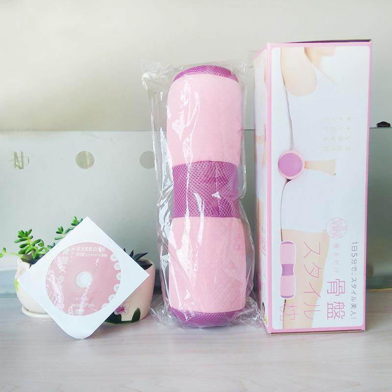 日单原单骨盆枕记忆海绵美腹瑜伽枕 颈椎枕独立包装