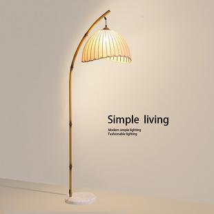 MOMO 禅意民宿竹艺客厅茶室 HOME家居落地灯复古侘寂中国风中式