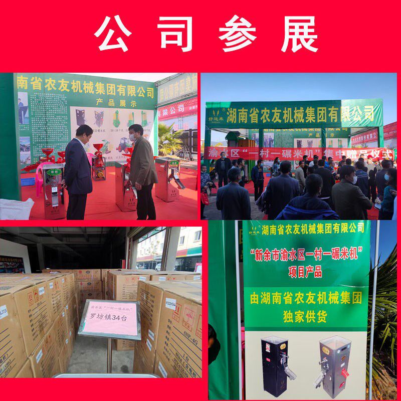 碾打小型全自动剥壳水稻脱精碎