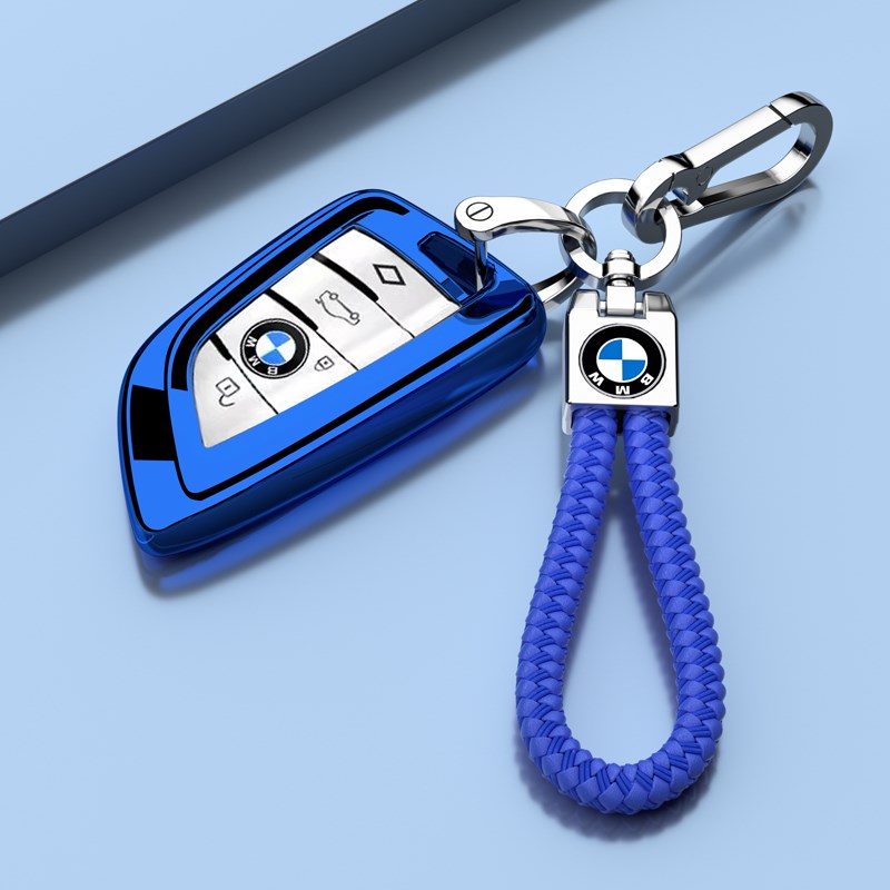 适用于宝马3系320li钥匙套5系530车X3保护壳X1包X2扣21款男女