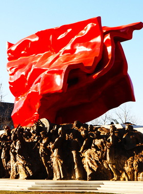 大型城市广场民族大团结文化群雕玻璃钢仿铜人物雕塑户外景观摆件