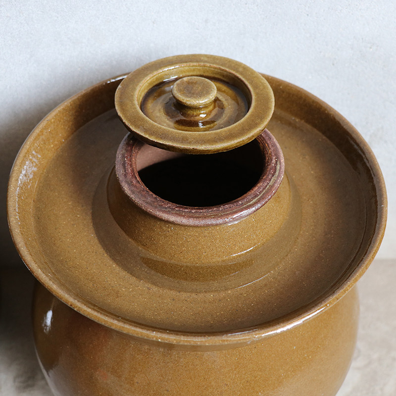 泡菜坛子四川土陶家用陶瓷老式腌菜罐咸菜罐小号加厚酸菜坛子盖子,厨房/烹饪用具,密封罐,淘宝优惠券,粉丝福利购,淘宝优惠卷