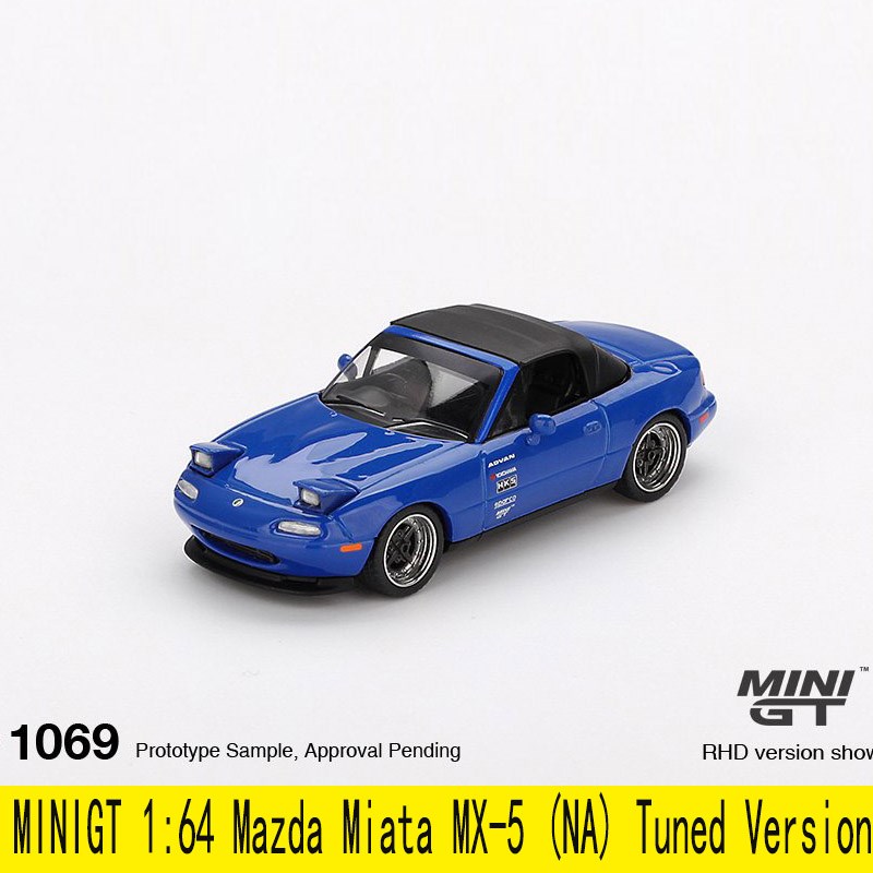 MINIGT 1:64 尼桑Nissan LB-ER34 Super R34 合金汽车模型 #1059