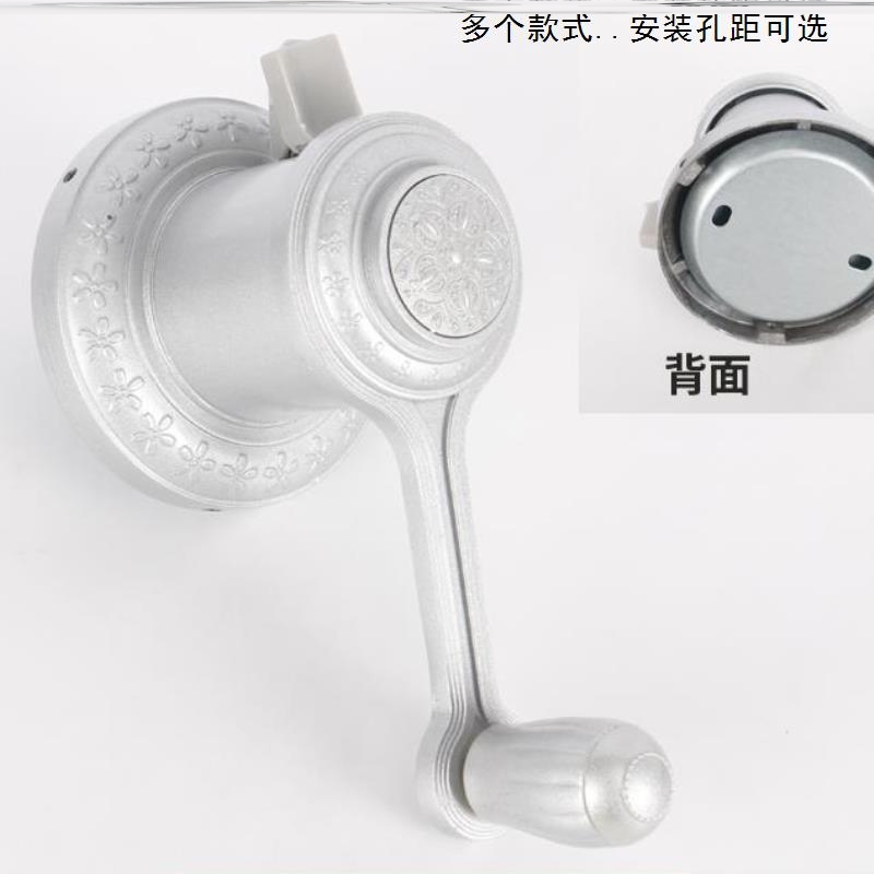 升降式晒架手摇机零配件升降晾衣架手摇器内置升降钢丝绳升降线盒