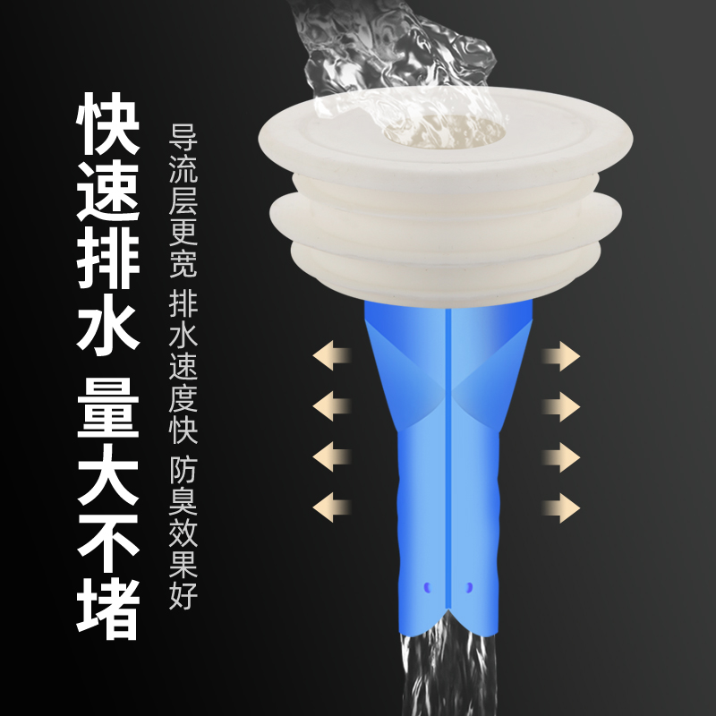60下水管道洗衣机一分二洗脸盆管道三头通55PVC下水管接头两用