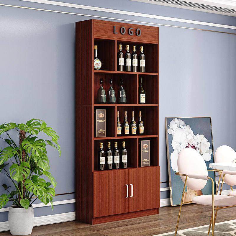 红酒柜展示柜客厅隔间展示架酒架茶叶酒柜家用落地柜陈列烟柜货柜