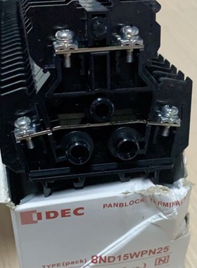 IDEC和泉BNDH BND15W PN25 BND15LW双层螺丝接线端子BNDE15W LW2