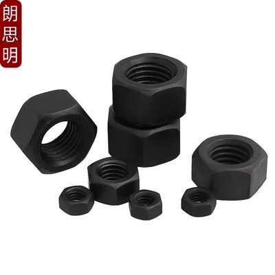 12.9级细牙螺母细扣螺丝帽M8M10M12M14M30M36M39M42-M64*1.25*2x3