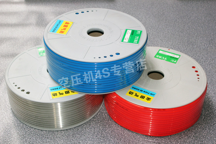 PU8*5进口料气管空压机 气动软管外径8MM/12*8/10*6.5/6*4/4*2.5