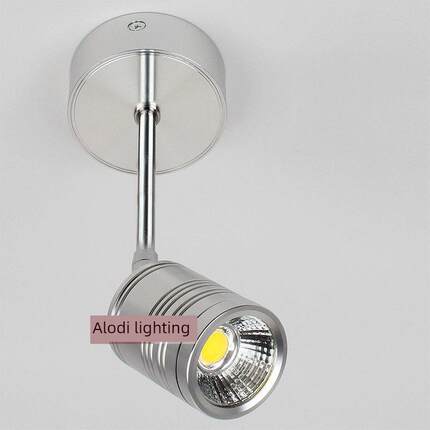 表面安装射灯3W客厅电视背景墙Cob射灯Led射灯5W长杆天花板显示射