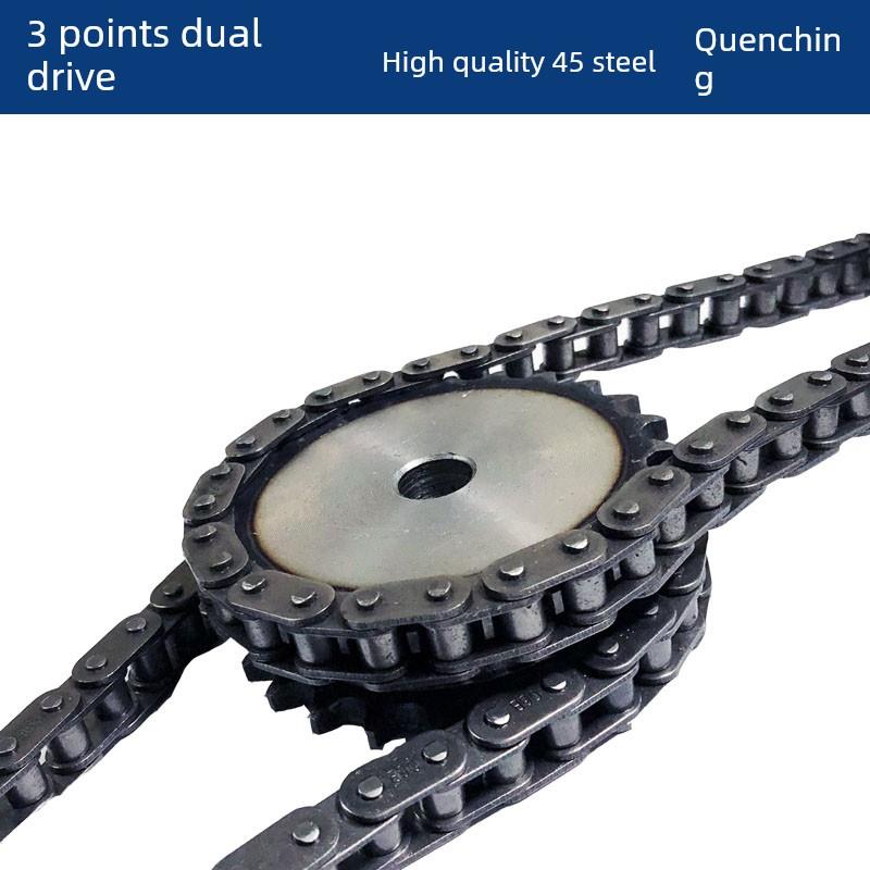 3分双驱炼轮/假双排/走单排炼条齿数12/13/14/15/16/17齿到30齿