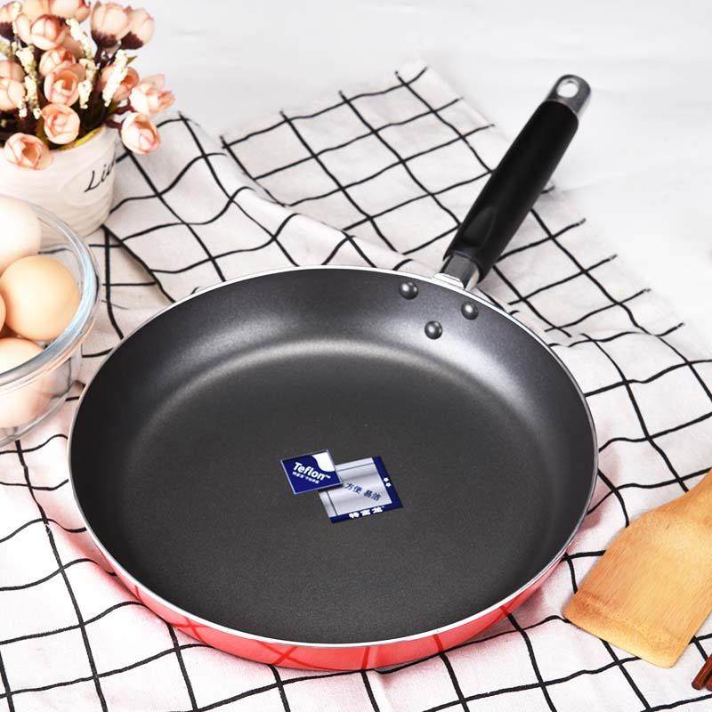 易厨乐不沾锅商用煎锅特富龙牛排煎蛋平底不沾锅煎饼千层32CM燃气