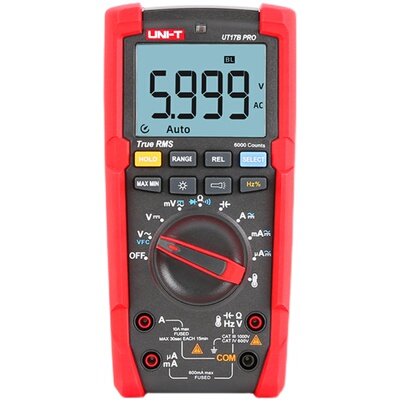 优利德UT15B/UT17BPRO万用表数字高精度智能防烧电工万能表全自动