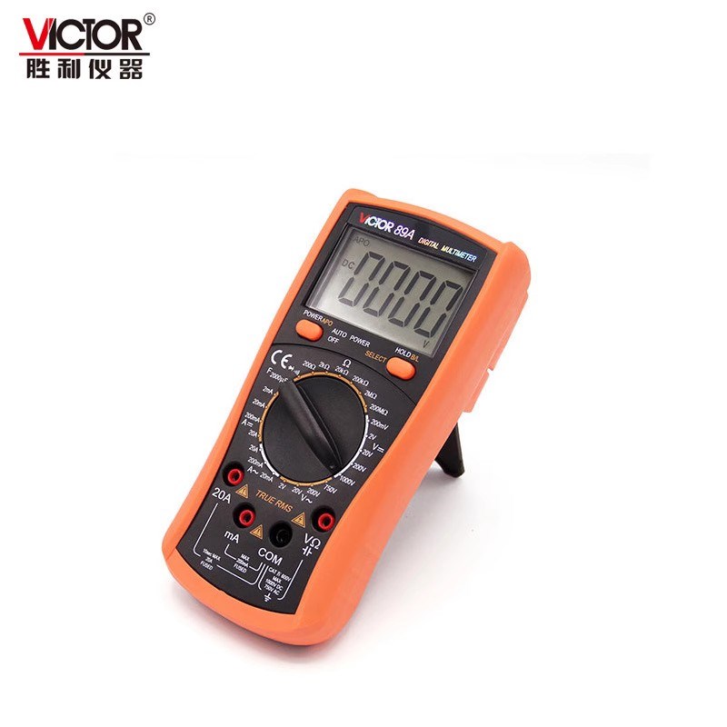 胜利数显高精度全智能万用表数字防烧VC89A万能表维修电工专用89B