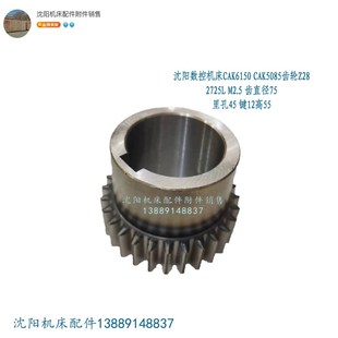 M2.5 沈阳数控机床CAK6150 CAK5085齿轮Z28 2725L 数控车床齿轮