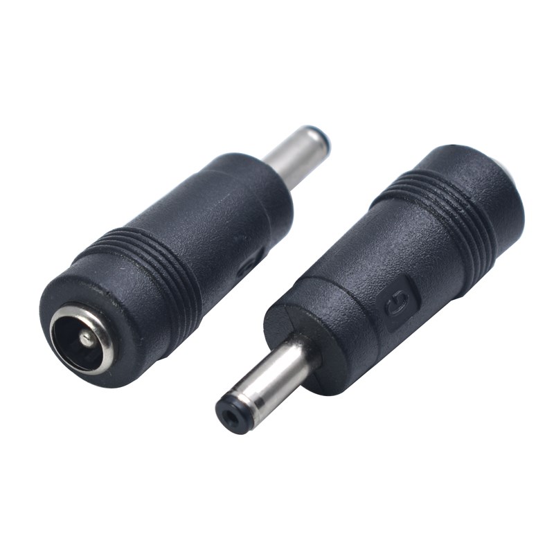 华硕笔记本平板电脑电源插头转接头DC5.5*2.1母转4.0*1.35公转换