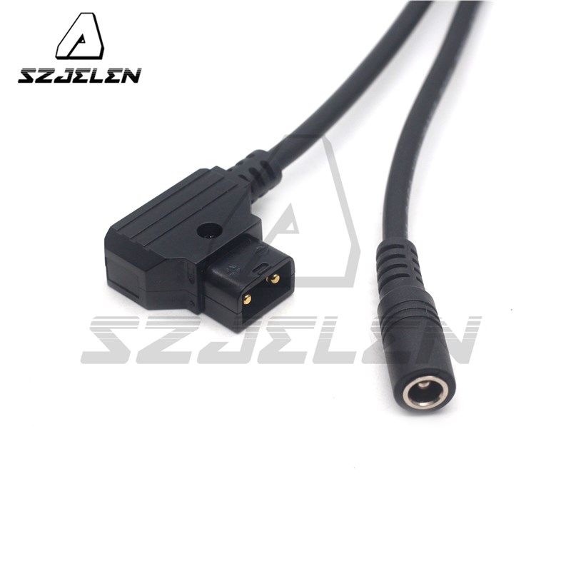 DC2.1/2.5母头转D-TAP/V型口 监视器 dc电源转换线