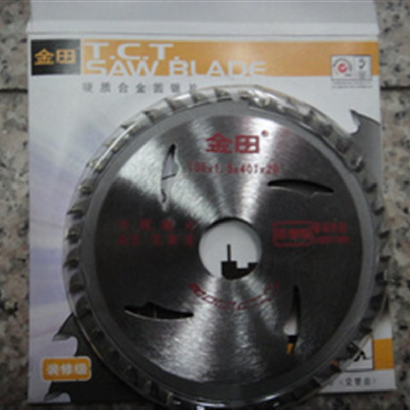 正品金田木工专业锯片4*30齿 105*30T/40T*20  装修级木工切割片