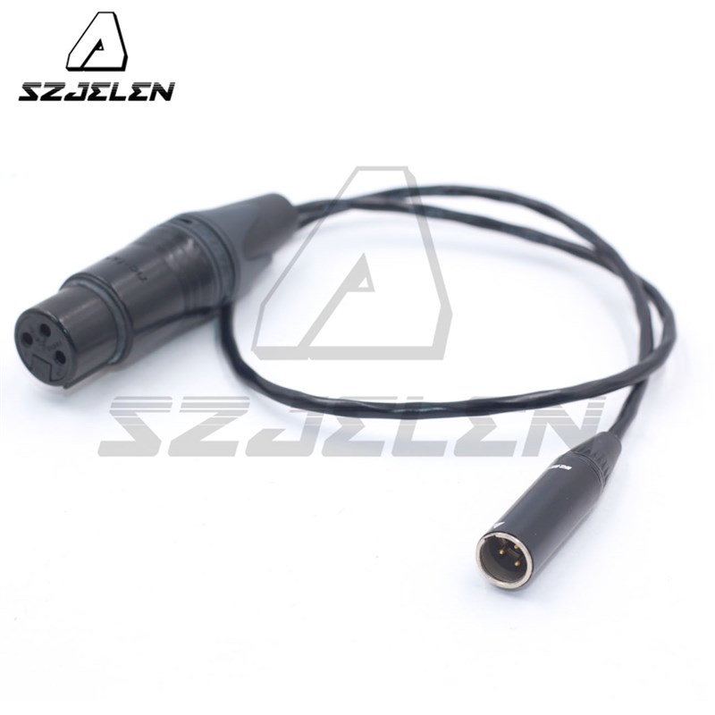 BMD BMPCC 4K/6K 音频线MINI卡农3针公转卡农3针母