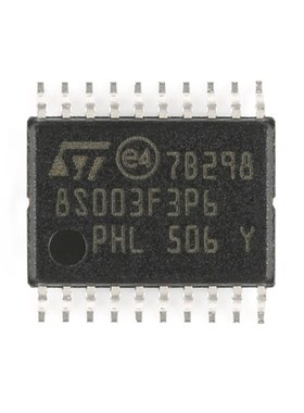 原装正品STM8S003F3P6TR TSSOP-20 16MHz/8KB闪存/8位微控制器MCU